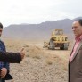 بازدید فرماندار زرند از عملیات بازگشایی و تسطیح جاده روستای همسیج دهستان سیریز